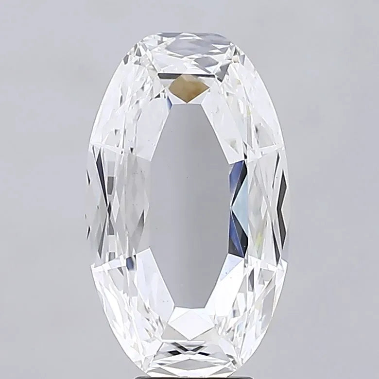 6.16ct Oval Lab Grown Diamond (Colour F, Clarity VVS2, IGI Certified)