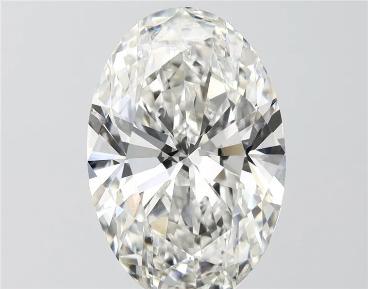 6.16ct Oval Lab Grown Diamond (Colour H, Clarity VVS2, IGI Certified)