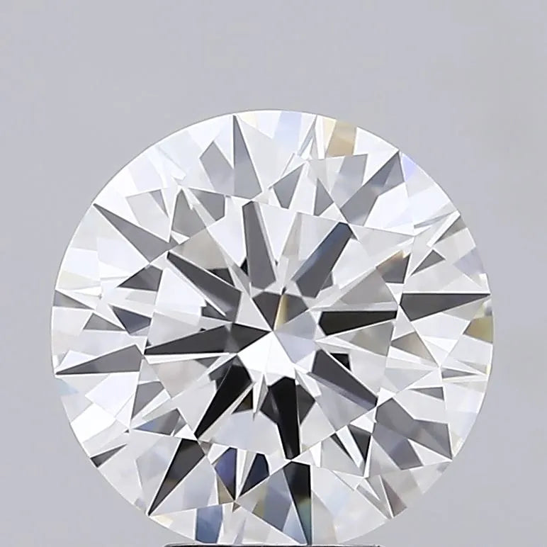 6.16ct Round Lab Grown Diamond (Colour G, Clarity VVS2, Cut ID, IGI Certified)