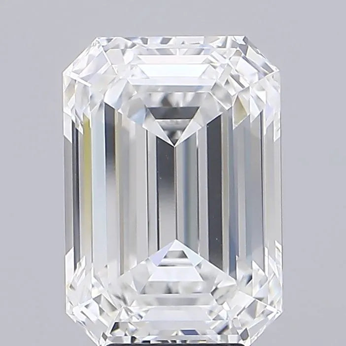 6.17ct Emerald Lab Grown Diamond (Colour E, Clarity VVS1, IGI Certified)