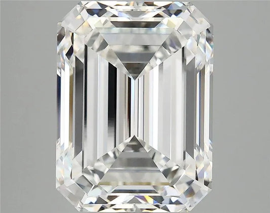 6.17ct Emerald Lab Grown Diamond (Colour E, Clarity VVS2, IGI Certified)