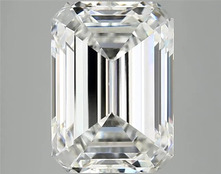 6.17ct Emerald Lab Grown Diamond (Colour F, Clarity VS1, IGI Certified)