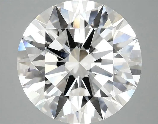 6.20ct Round Lab Grown Diamond (Colour E, Clarity VVS2, Cut ID, IGI Certified)