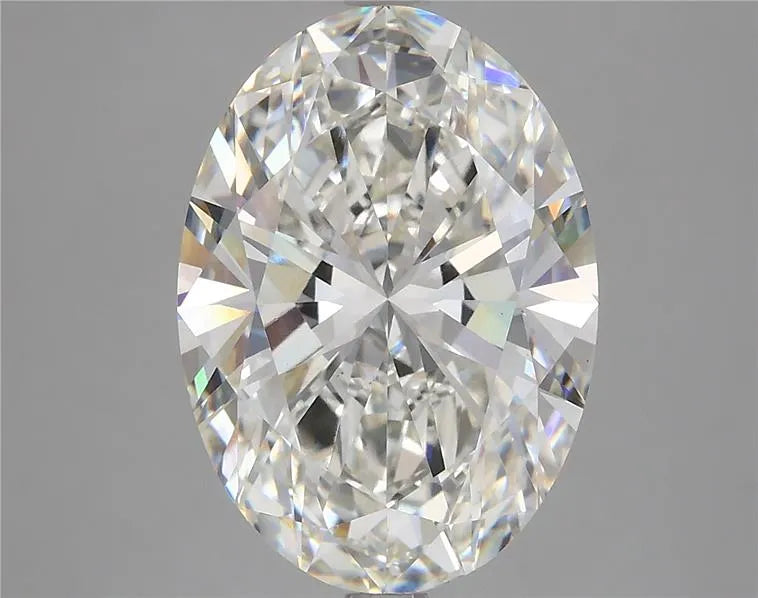 6.22ct Oval Lab Grown Diamond (Colour H, Clarity VVS2, IGI Certified)