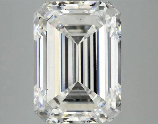 6.23ct Emerald Lab Grown Diamond (Colour F, Clarity VS1, IGI Certified)