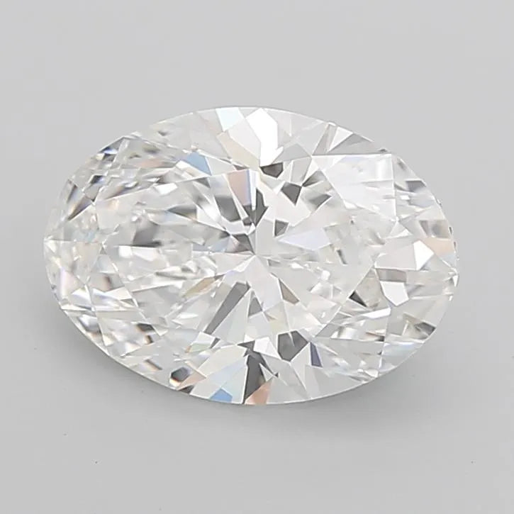 6.26ct Oval Lab Grown Diamond (Colour E, Clarity VVS2, IGI Certified)
