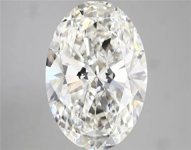 6.28ct Oval Lab Grown Diamond (Colour G, Clarity VVS2, IGI Certified)