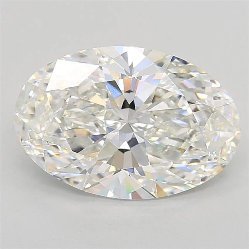 6.32ct Oval Lab Grown Diamond (Colour F, Clarity VS1, IGI Certified)