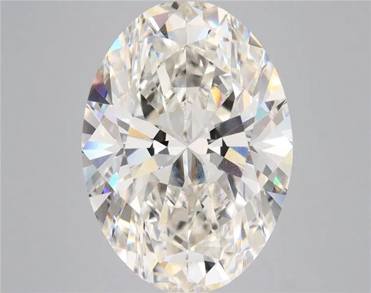 6.33ct Oval Lab Grown Diamond (Colour H, Clarity VS2, IGI Certified)