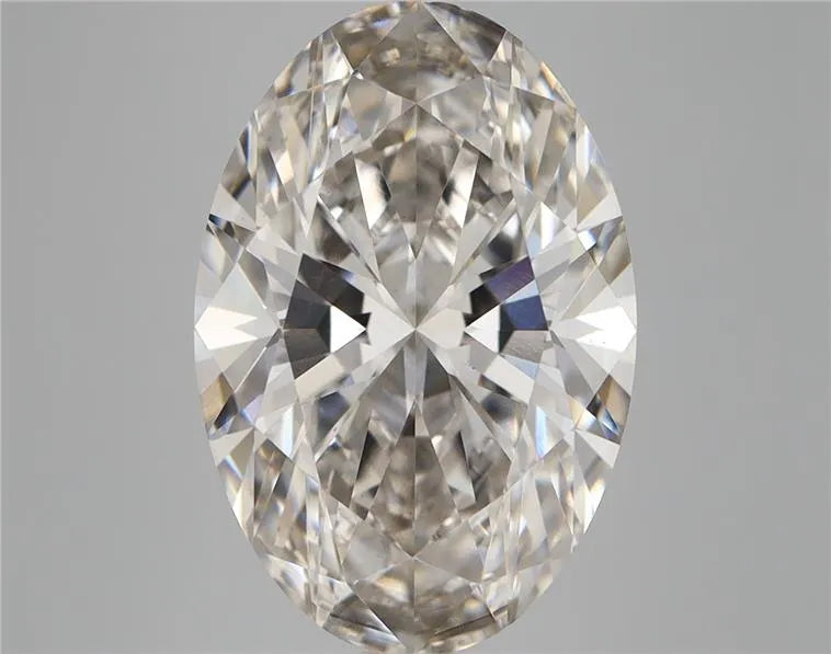 6.33ct Oval Lab Grown Diamond (Colour H, Clarity VS2, IGI Certified)