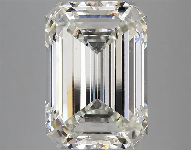 6.34ct Emerald Lab Grown Diamond (Colour H, Clarity VS2, IGI Certified)