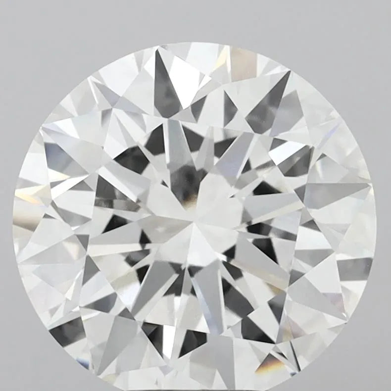 6.36ct Round Lab Grown Diamond (Colour F, Clarity VVS2, Cut EX, IGI Certified)