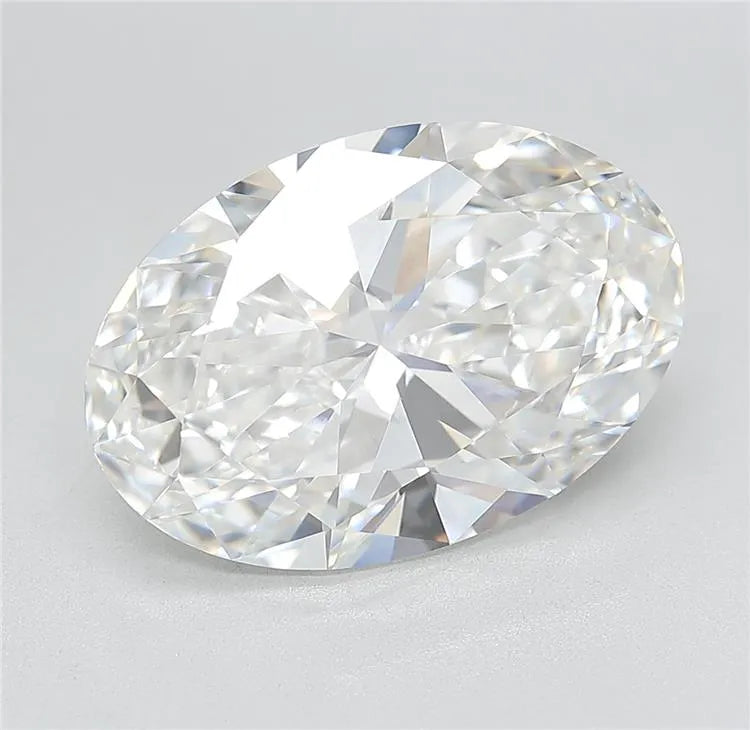 6.41ct Oval Lab Grown Diamond (Colour F, Clarity VVS2, Cut EX, IGI Certified)