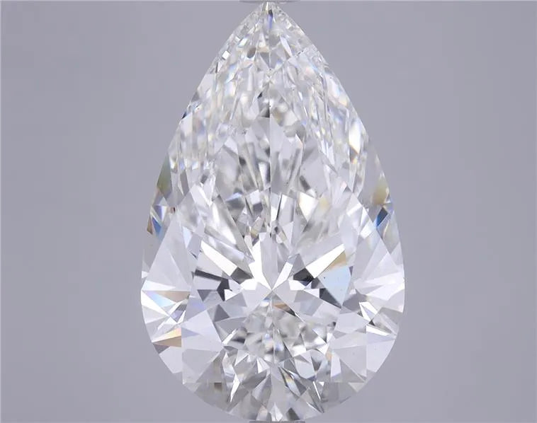 6.47ct Pear Lab Grown Diamond (Colour F, Clarity VS2, IGI Certified)