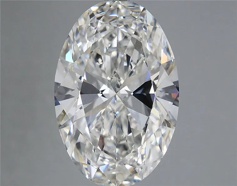 6.50ct Oval Lab Grown Diamond (Colour F, Clarity VVS2, IGI Certified)