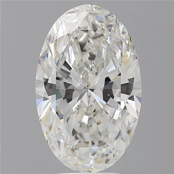 6.50ct Oval Lab Grown Diamond (Colour F, Clarity VVS2, IGI Certified)