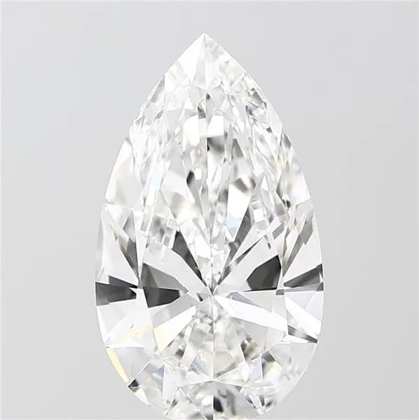 6.50ct Pear Lab Grown Diamond (Colour E, Clarity VVS2, IGI Certified)
