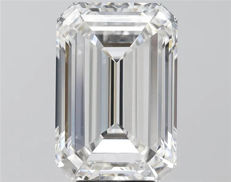 6.51ct Emerald Lab Grown Diamond (Colour F, Clarity VVS2, IGI Certified)