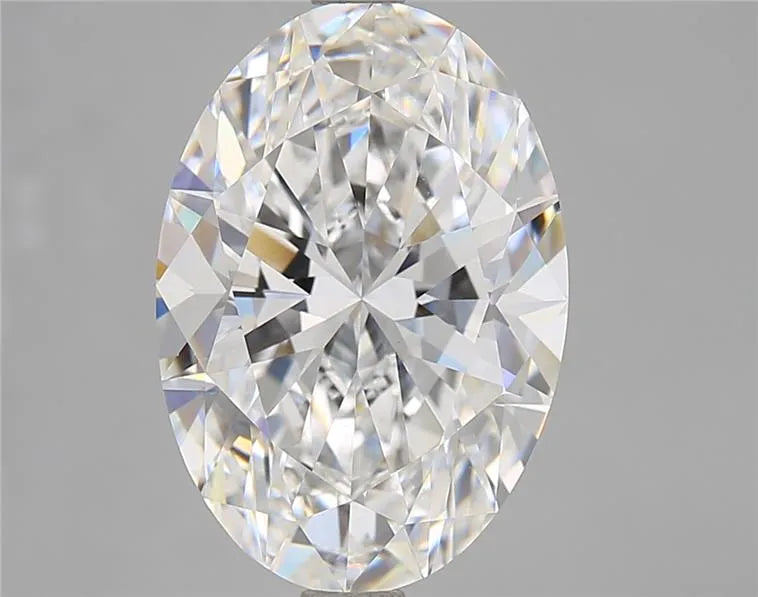 6.51ct Oval Lab Grown Diamond (Colour E, Clarity VVS2, IGI Certified)