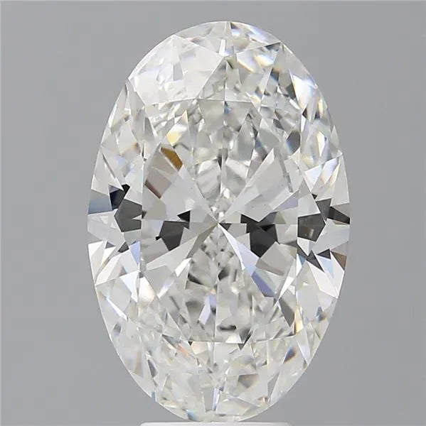 6.51ct Oval Lab Grown Diamond (Colour F, Clarity VVS2, IGI Certified)