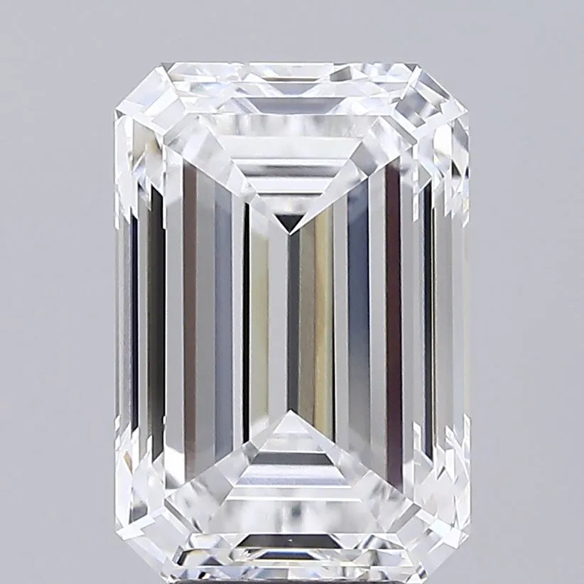 6.52ct Emerald Lab Grown Diamond (Colour D, Clarity IF, IGI Certified)