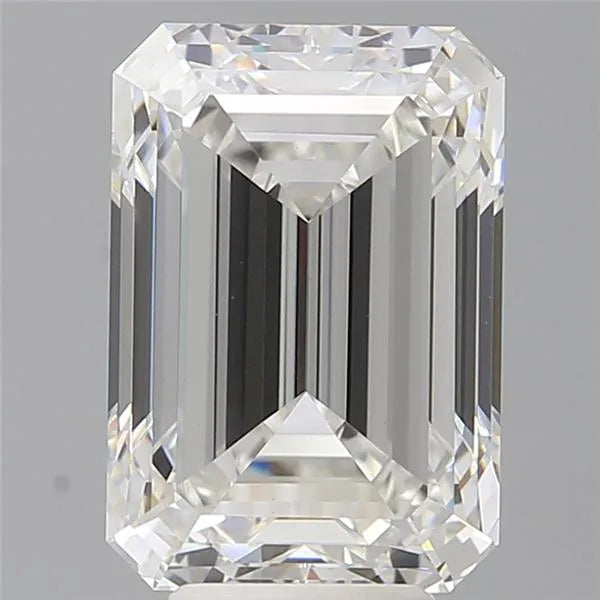 6.52ct Emerald Lab Grown Diamond (Colour F, Clarity VVS2, IGI Certified)