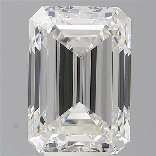 6.52ct Emerald Lab Grown Diamond (Colour F, Clarity VVS2, IGI Certified)
