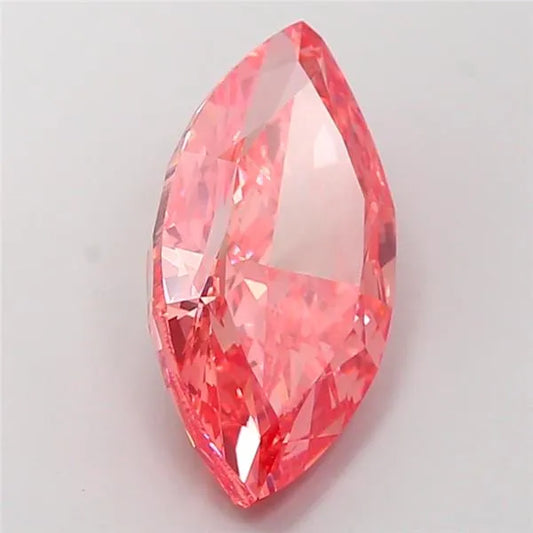 6.52ct Marquise Lab Grown Diamond (Colour Fancy Vivid Pink, Clarity VVS2, IGI Certified)