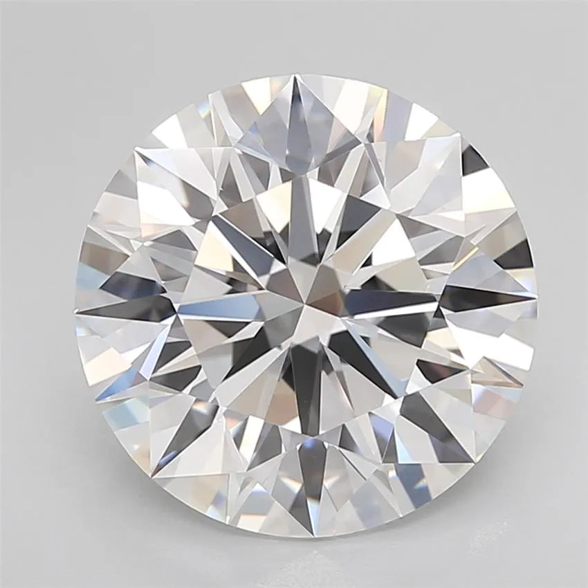 6.52ct Round Lab Grown Diamond (Colour D, Clarity IF, Cut ID, IGI Certified)