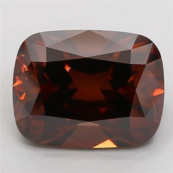 6.53ct Cushion brilliant Lab Grown Diamond (Colour Fancy Deep Brown, Clarity VS1, IGI Certified)