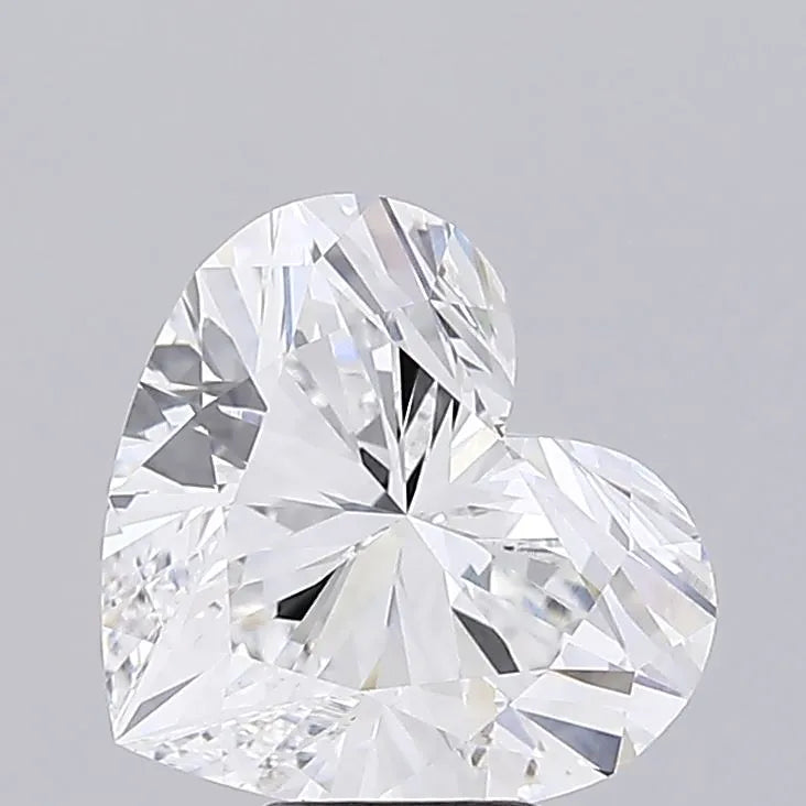 6.53ct Heart Lab Grown Diamond (Colour E, Clarity VVS1, IGI Certified)