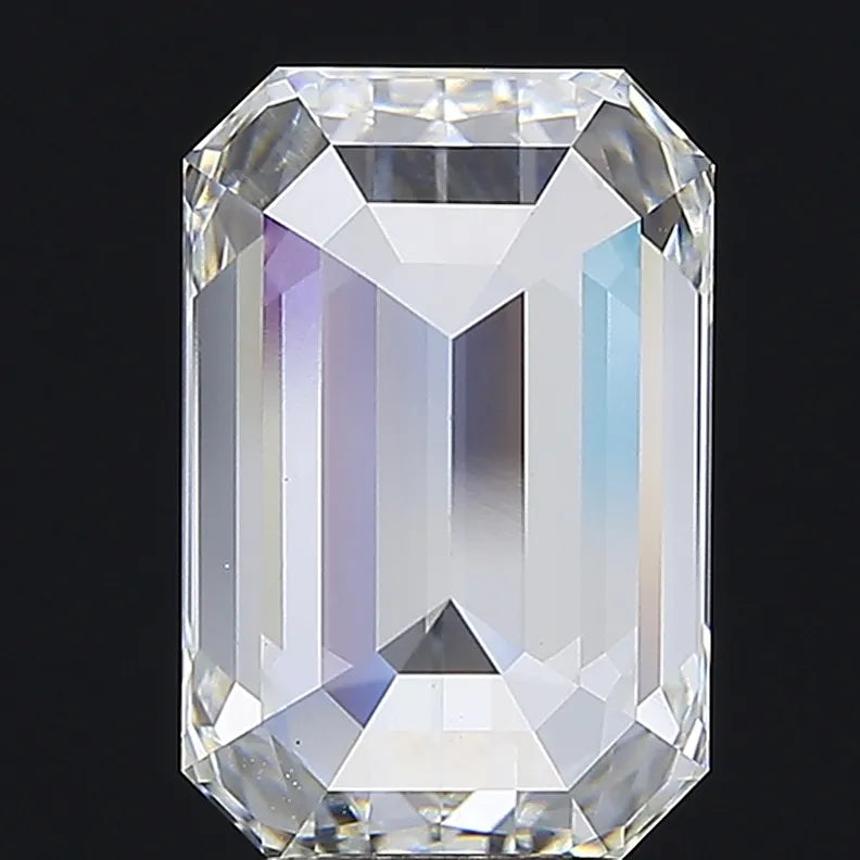 6.54ct Emerald Lab Grown Diamond (Colour G, Clarity VS1, IGI Certified)