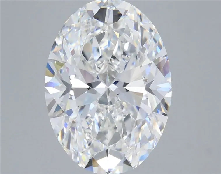 6.54ct Oval Lab Grown Diamond (Colour E, Clarity VS1, IGI Certified)