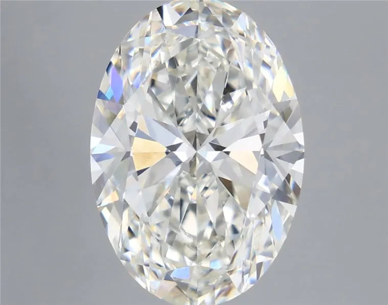 6.54ct Oval Lab Grown Diamond (Colour H, Clarity VVS2, IGI Certified)