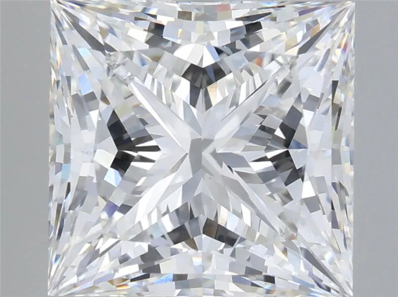 6.54ct Princess Lab Grown Diamond (Colour E, Clarity VVS2, IGI Certified)