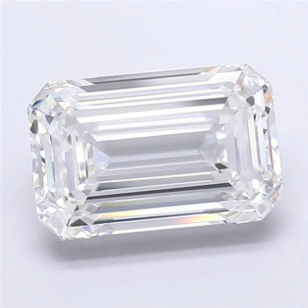 6.55ct Emerald Lab Grown Diamond (Colour D, Clarity VVS2, IGI Certified)