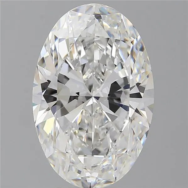 6.55ct Oval Lab Grown Diamond (Colour D, Clarity VVS2, IGI Certified)