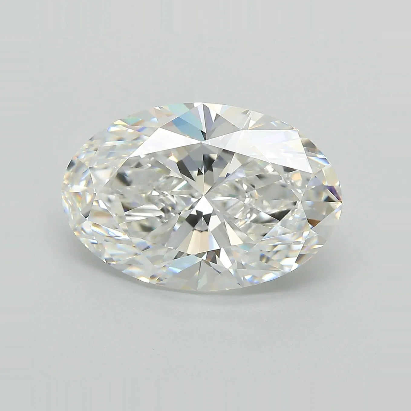 6.55ct Oval Lab Grown Diamond (Colour E, Clarity VVS2, IGI Certified)