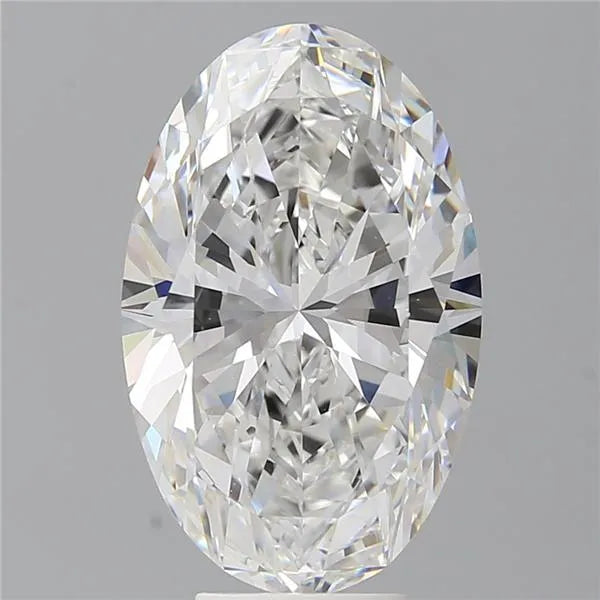 6.56ct Oval Lab Grown Diamond (Colour E, Clarity VVS2, IGI Certified)