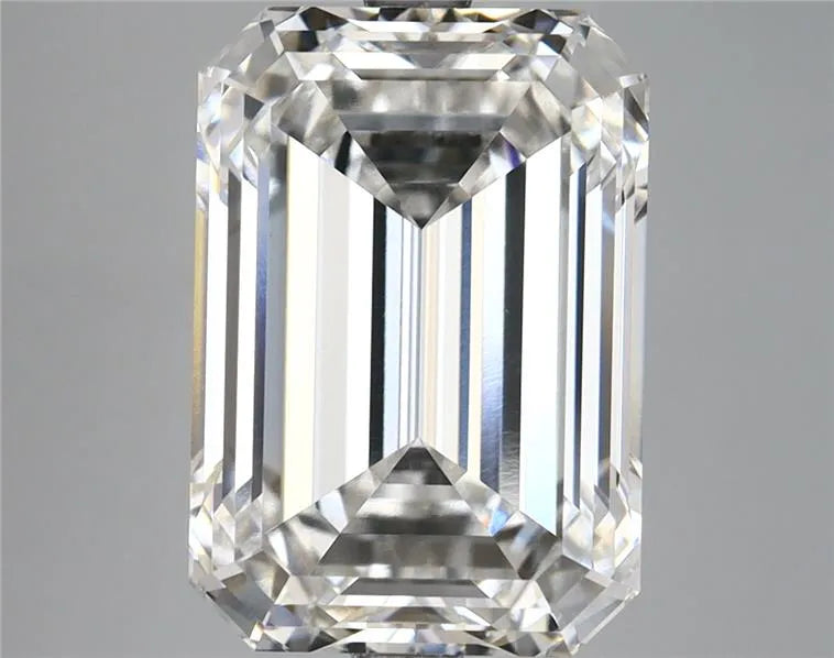 6.57ct Emerald Lab Grown Diamond (Colour F, Clarity VVS2, IGI Certified)