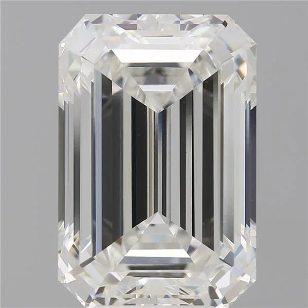 6.57ct Emerald Lab Grown Diamond (Colour F, Clarity VVS2, IGI Certified)