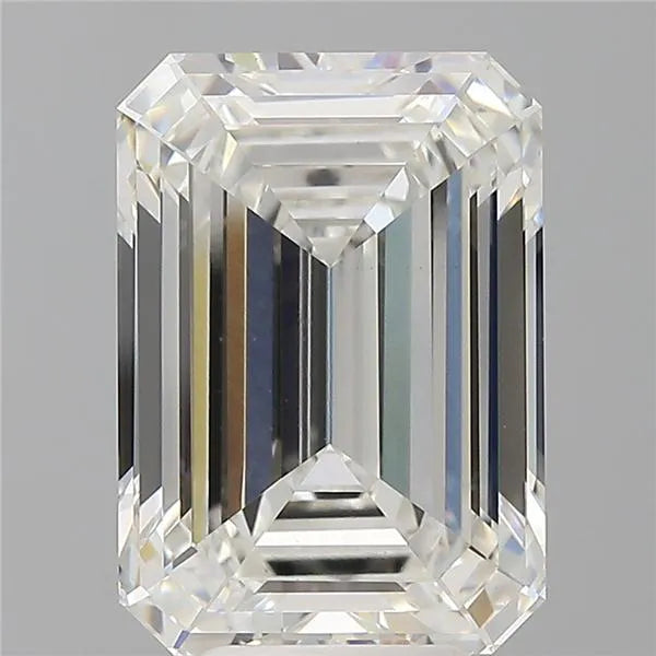6.58ct Emerald Lab Grown Diamond (Colour G, Clarity VVS2, IGI Certified)