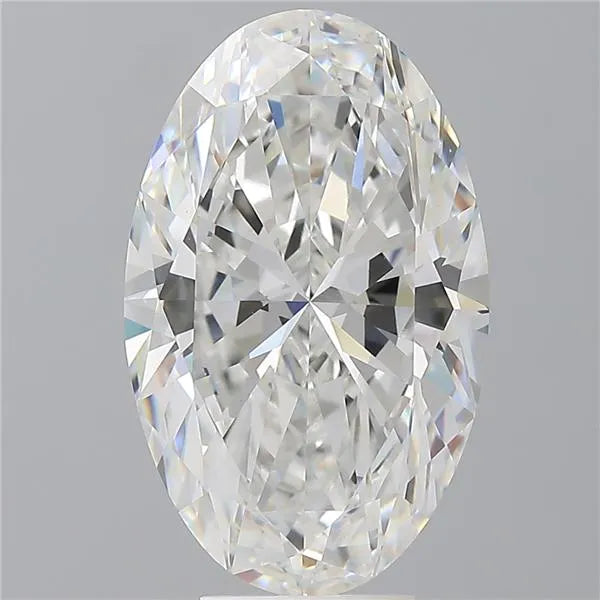 6.58ct Oval Lab Grown Diamond (Colour E, Clarity VVS2, IGI Certified)