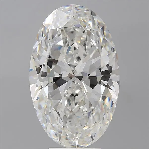 6.58ct Oval Lab Grown Diamond (Colour E, Clarity VVS2, IGI Certified)