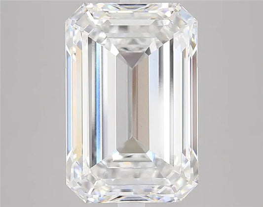 6.59ct Emerald Lab Grown Diamond (Colour D, Clarity VVS2, IGI Certified)