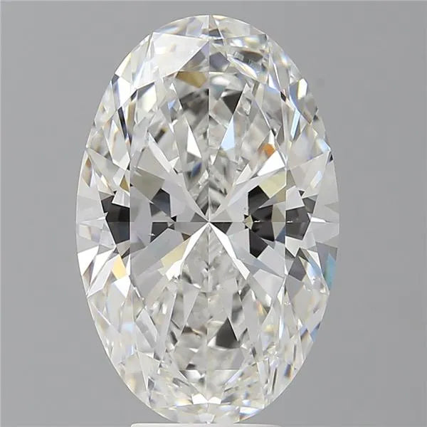 6.59ct Oval Lab Grown Diamond (Colour E, Clarity VS2, IGI Certified)
