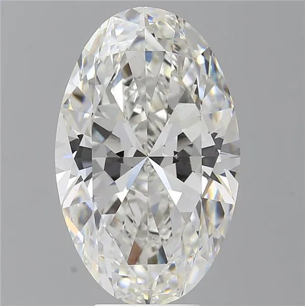 6.59ct Oval Lab Grown Diamond (Colour F, Clarity VVS2, IGI Certified)