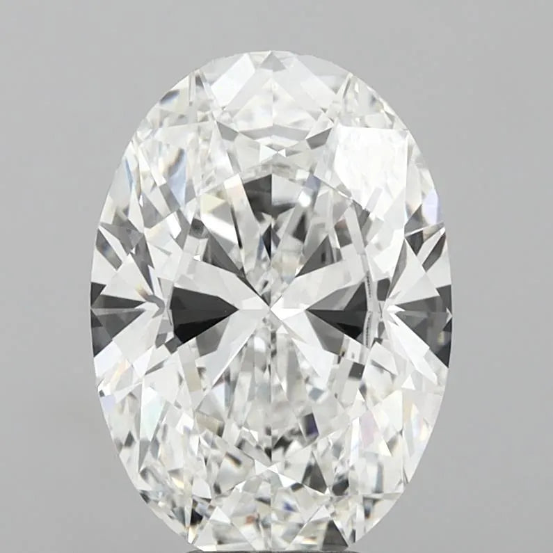 6.60ct Oval Lab Grown Diamond (Colour F, Clarity VVS2, IGI Certified)