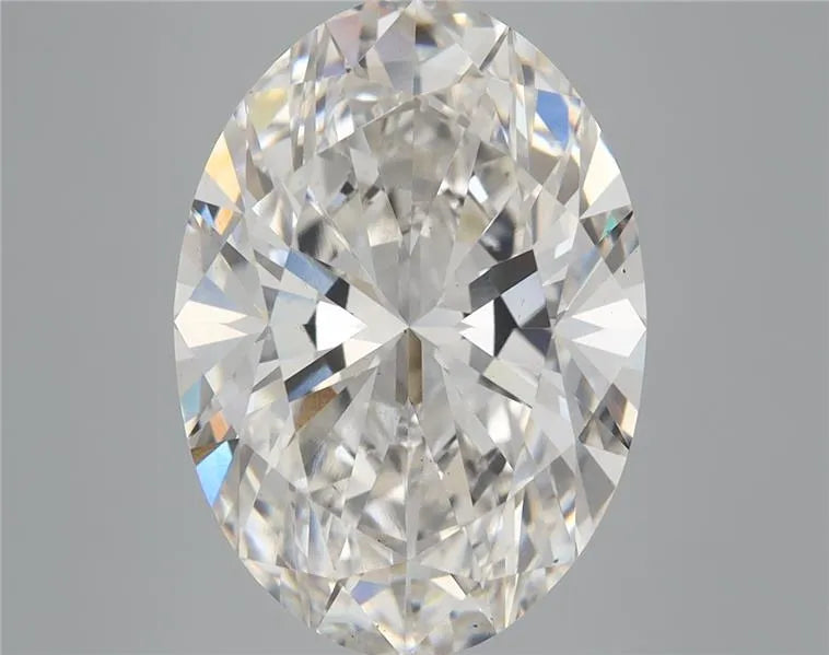 6.64ct Oval Lab Grown Diamond (Colour G, Clarity VS2, IGI Certified)