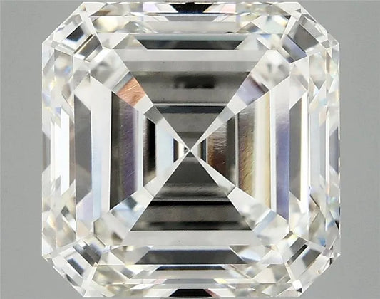 6.72ct Asscher Lab Grown Diamond (Colour H, Clarity VVS2, IGI Certified)